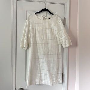 White Eyelet J. Crew dress size 4